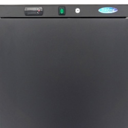 Dulap frigorific negru 400 litri cu 4 rafturi, frigider profesional Maxima - Img 3
