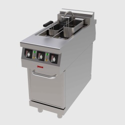 Friteuză electrică profesională 16 Litri, Jemi - Img 2