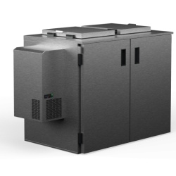 Goș de gunoi reciclare refrigerant, inox 1000 Litri - Img 6