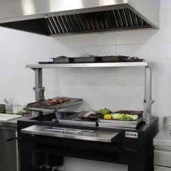 Grătar profesional Barbeque pentru Steak pe cărbuni, PIRA BBQ Combi Lux 150 - Img 5