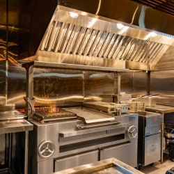 Grătar profesional Barbeque pentru Steak pe cărbuni, PIRA BBQ Combi Silver 150 - Img 9