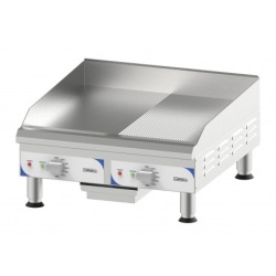 Grill frytop electric neted/striat Large, Casselin - Img 2
