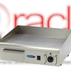 Grill Grătar frytop electric neted, 550×365 mm inox