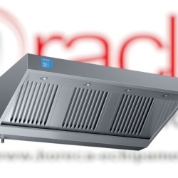 Hotă de perete Snack cu motor, 2400x1100mm