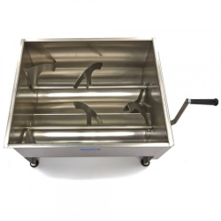 Malaxor carne manual cu 2 axe, 60 litri - Img 3