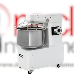 Malaxor cu spirală, cuvă și cap fixe 32 L, 24 kg, 2 viteze