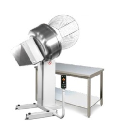 Malaxor cu spirala si lift pentru masa, 450 l/300 kg - Img 2