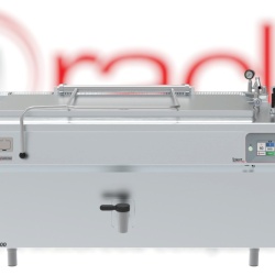 Marmită electrică pătrată T.KE-500, 500 litri, 42kW, touchscreen 7'', încălzire indirectă cu abur, TALENT Gastro-Haal