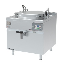 Marmită electrică rotundă T.KE-100-O, 100 litri, 12kW, touchscreen 7'', încălzire indirectă cu abur, TALENT Gastro-Haal - Img 6