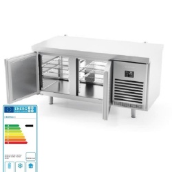 Masă frigorifică de patiserie 1618x800x850 mm, clasa A, Infrico - Img 2