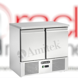 Masă frigorifică profesională ventilată 2x GN1/1, Amitek AK921V