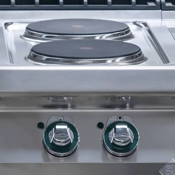 Mașină de gătit electrică, 6 plite rotunde cu suport - Img 6
