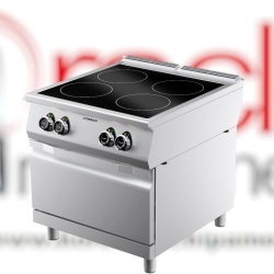 Mașină de gătit electrică cu plită prin inducție, 4 zone de coacere Desco