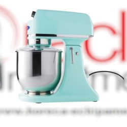 Mixer Albastru Turcoaz Profesional - 7 L - Până la 2 kg de Aluat, Maxima