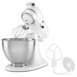Mixer planetar KitchenAid Classic, alb 4.3 litri - Img 4