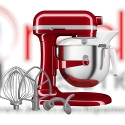 Mixer planetar KitchenAid, roșu 6.6 Litri