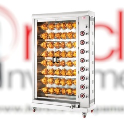 Rotisor electric, 8 țepușe, 48 pui CB Italia