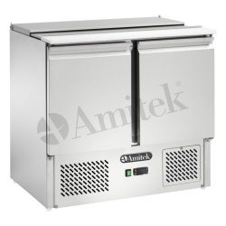 Saladetă frigorifică profesională ventilată 2x GN1/1, 3 GN1/6 Amitek AK920V - Img 3