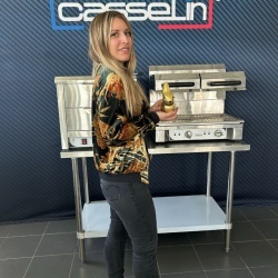 Salamandră dublă cu rezistență din Quartz și cap mobil, Casselin - Img 3