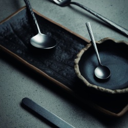 Set de 12 lingurițe argintii în stil japonez, KYOSHI VINTAGE - Img 5
