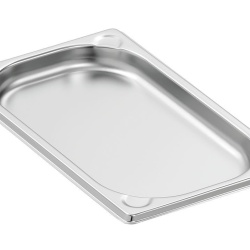 Tavă de inox (suprafață mată) GN1/4 h 20 mm - Img 3