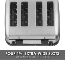 Toaster de pâine profesional, 4 sloturi, Waring - Img 2