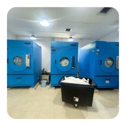 Uscător de rufe profesional Imesa, 55 kg tip încălzire electric - Img 8