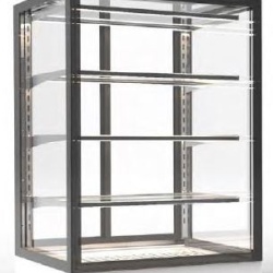 Vitrină caldă cu LED 600x600x950 mm, Sayl - Img 2