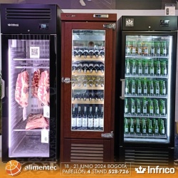 Vitrină frigorifică, 500 litri, Infrico - Img 7