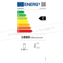 Vitrină frigorifică pentru băuturi 800 litri, Amitek - Img 3