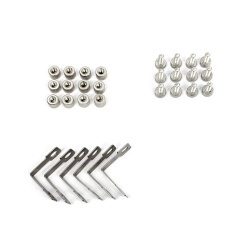 Vitrină frigorifică pentru ingrediente sau sosuri 6x GN1/3, Hurakan - Img 3