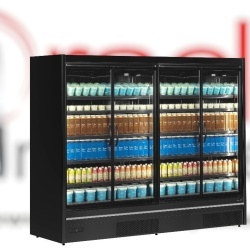 Vitrină frigorifică Supermarket 1480 Litri cu ușă de sticlă, Tefcold