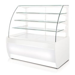 Vitrină neutră expunere 1020 mm cu sticlă curbată, Rapa Polonia - Img 3