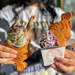 Aparat făcut Taiyaki, vafe japoneze în formă de pește, Maxima - Img 9