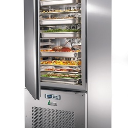 Blast chiller capacitate 14 tăvi GN1/1 sau 60x40 cm - Img 2