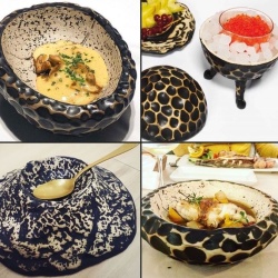 Bol fine dining cu capac 12.5x15 cm, set de 12 bucăți, Teide - Img 5