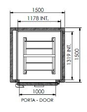 Cameră frigorifică pentru maturare ALL IN ONE 4,48 m3, Everlasting - Img 3