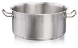 Cratita inox cu capac si fund triplucapsulat, 7,2 lt