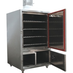 Cuptor de afumare profesional pe cărbuni sau lemne - Img 2