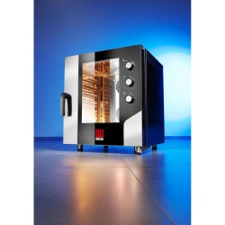 Cuptor electric combisteamer 7 tăvi GN1/1 electromecanic, Millenial Eka Italia - Img 4