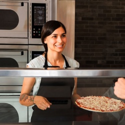 Cuptor electric de Pizza, 9 pizza de 35 cm, touchscreen Genius Prismafood - Img 2