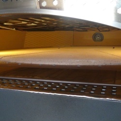Cuptor electric pentru pizza, Oem ROTO DOME TOUCH ø104, cu suport light - Img 3