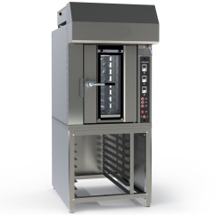 Cuptor electric rotativ pentru panificație, 8 tăvi 400x600 mm - Img 2