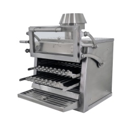 Cuptor pentru steak pe cărbuni, deschidere verticală, Pira 70 Silver ED - Img 10