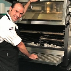 Cuptor pentru steak pe cărbuni, deschidere verticală, Pira 90 LUX ED - Img 9