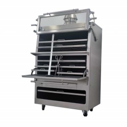 Cuptor pentru steak pe carbuni,PIRA 120 D Lux SD/ED - Img 5