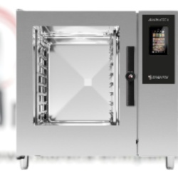 Cuptor profesional Alphatech Synapsy automat, gaz, capacitate 20 tavi GN 1/1, 10 tavi GN 2/1, umidificare automata directa
