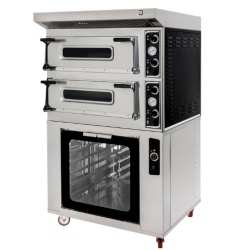 Dospitor de 12 tăvi 600x400 mm, cuptor patiserie/pizza vatră, Trays 6-66 - Img 3