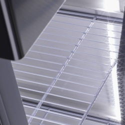 Dulap frigorific din inox Express, ușă de sticlă, 700 litri, GN 2/1, Samaref - Img 4