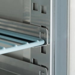Dulap frigorific inox 1200 Litri cu roți, 6 Rafturi Reglabile GN 2/1 - Img 12